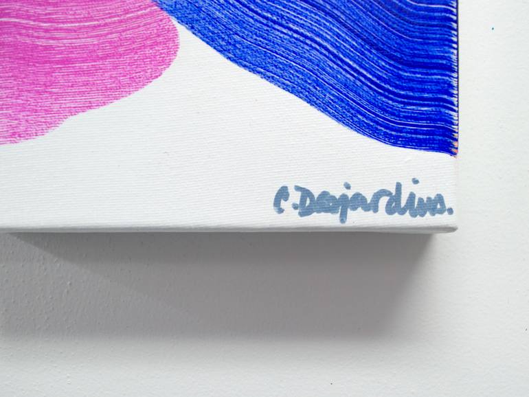 Original Abstract Expressionism Abstract Painting by Claire Desjardins