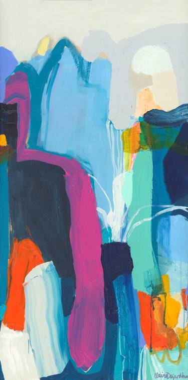 Original Abstract Expressionism Abstract Paintings by Claire Desjardins