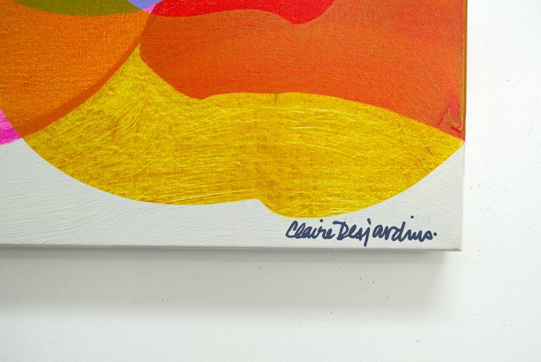 Original Abstract Painting by Claire Desjardins