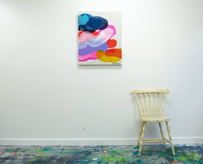 Original Abstract Painting by Claire Desjardins