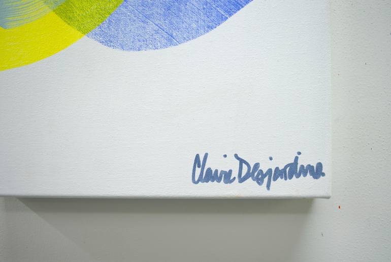 Original Abstract Expressionism Abstract Painting by Claire Desjardins