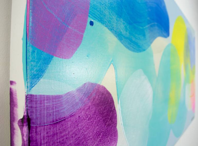 Original Abstract Expressionism Abstract Painting by Claire Desjardins