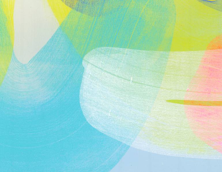 Original Abstract Expressionism Abstract Painting by Claire Desjardins