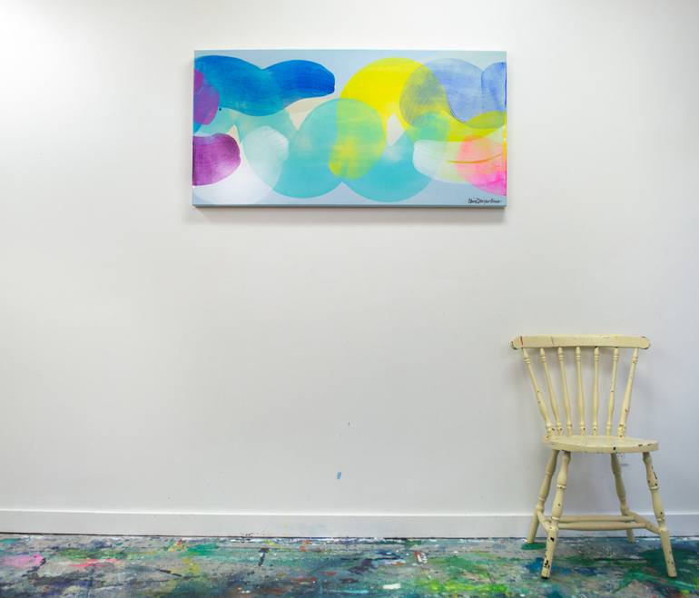 Original Abstract Expressionism Abstract Painting by Claire Desjardins