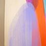 Abstract painting by Claire Desjardins - from the left
