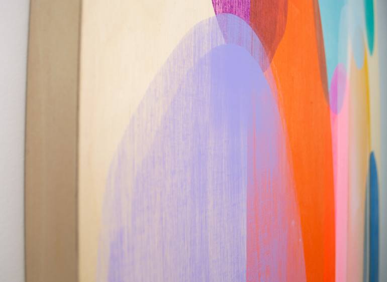 Original Abstract Expressionism Abstract Painting by Claire Desjardins