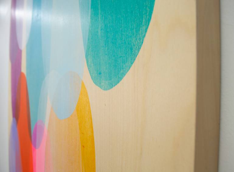 Original Abstract Expressionism Abstract Painting by Claire Desjardins