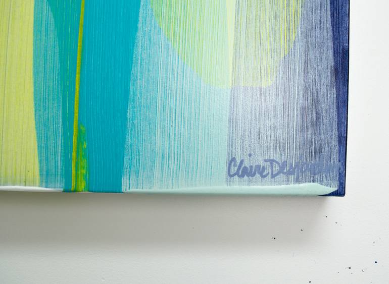 Original Abstract Expressionism Abstract Painting by Claire Desjardins