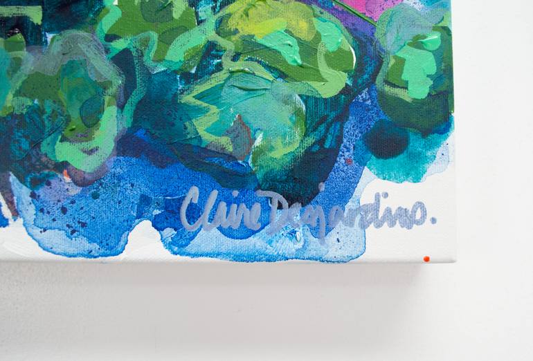 Original Abstract Expressionism Abstract Painting by Claire Desjardins