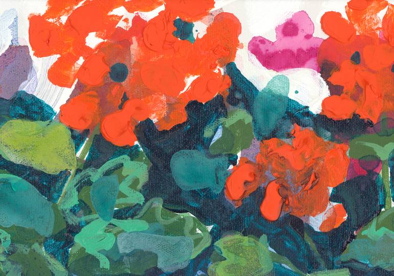 Original Abstract Expressionism Abstract Painting by Claire Desjardins