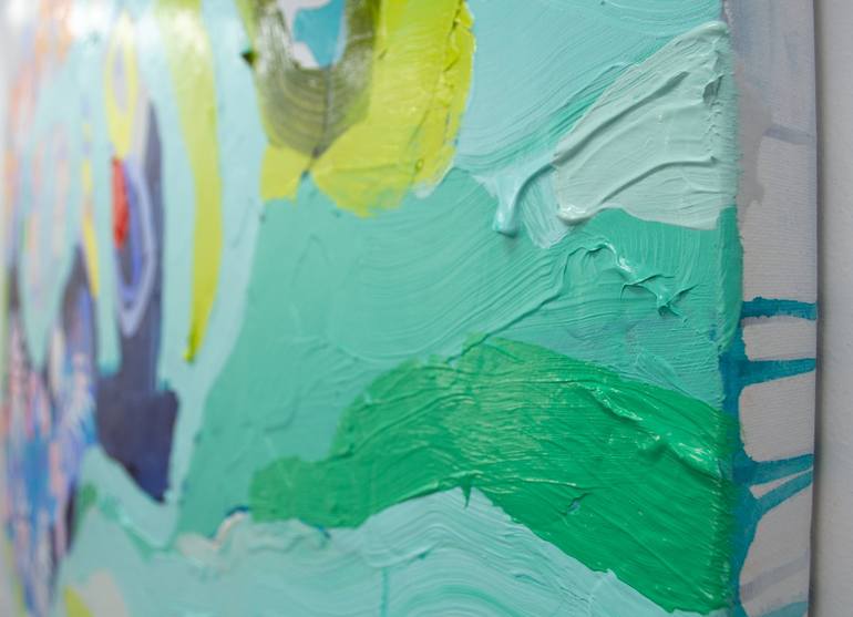 Original Abstract Expressionism Abstract Painting by Claire Desjardins