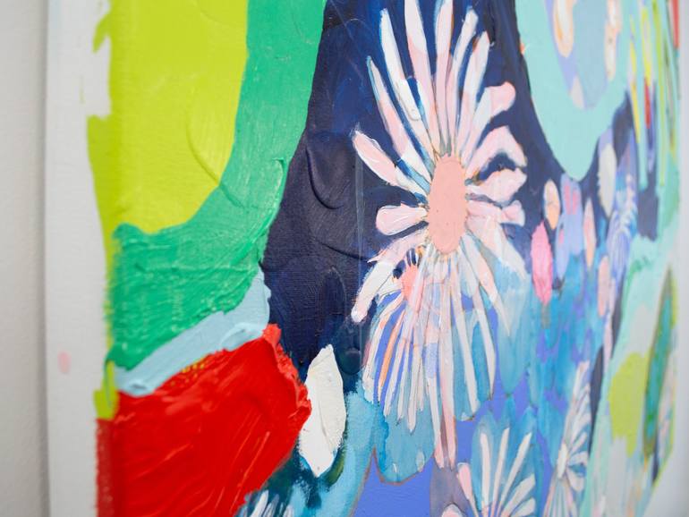 Original Abstract Expressionism Abstract Painting by Claire Desjardins