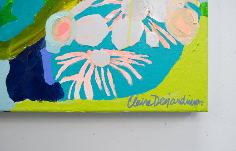 Original Abstract Expressionism Abstract Painting by Claire Desjardins