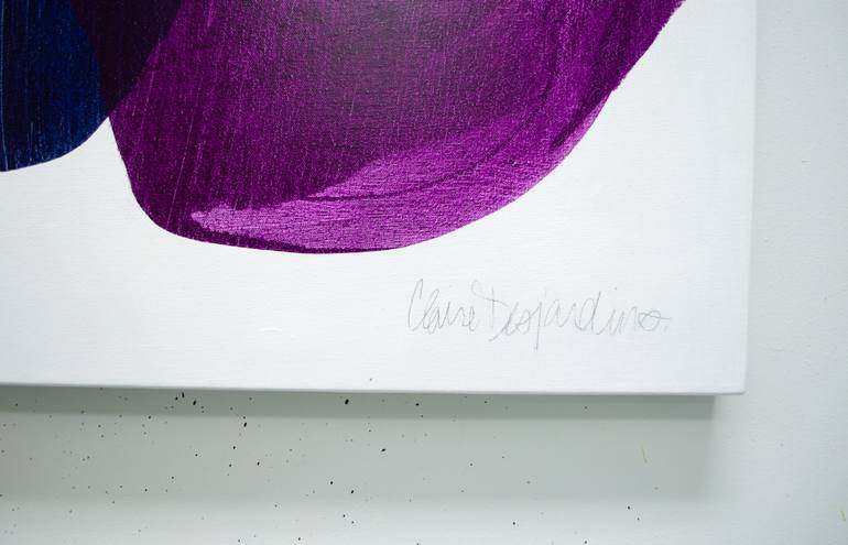 Original Abstract Expressionism Abstract Painting by Claire Desjardins