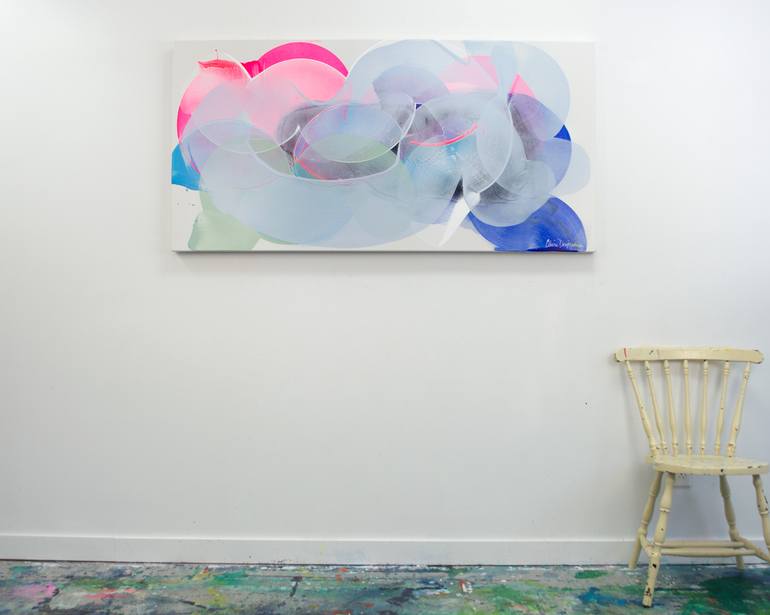 Original Abstract Expressionism Abstract Painting by Claire Desjardins