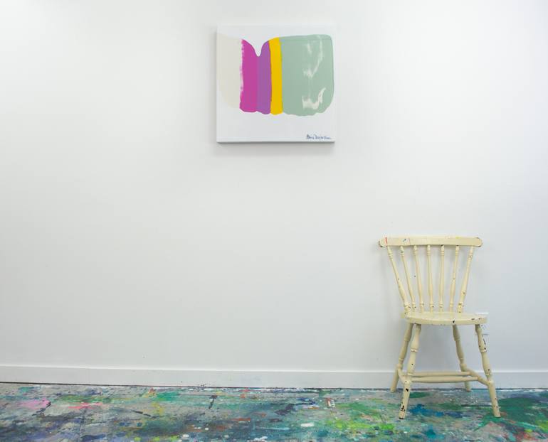 Original Abstract Expressionism Abstract Painting by Claire Desjardins