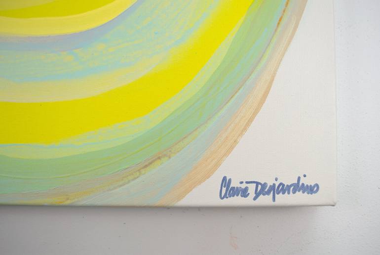 Original Abstract Expressionism Abstract Painting by Claire Desjardins