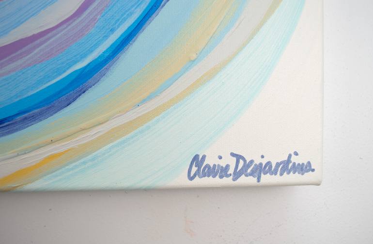 Original Abstract Expressionism Abstract Painting by Claire Desjardins