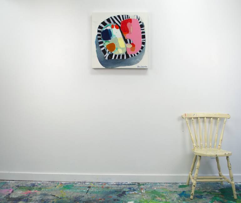 Original Abstract Expressionism Abstract Painting by Claire Desjardins