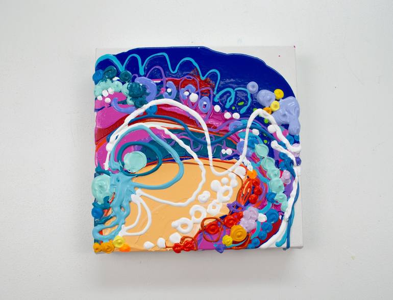 Original Abstract Expressionism Abstract Painting by Claire Desjardins