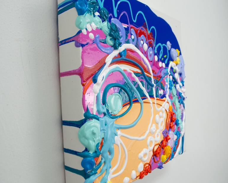 Original Abstract Expressionism Abstract Painting by Claire Desjardins