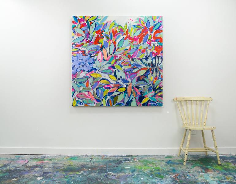 Original Abstract Painting by Claire Desjardins