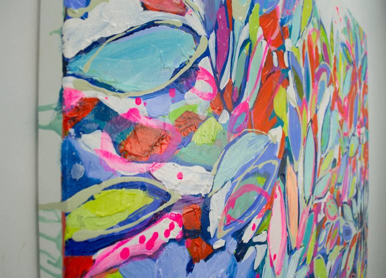 Original Abstract Painting by Claire Desjardins