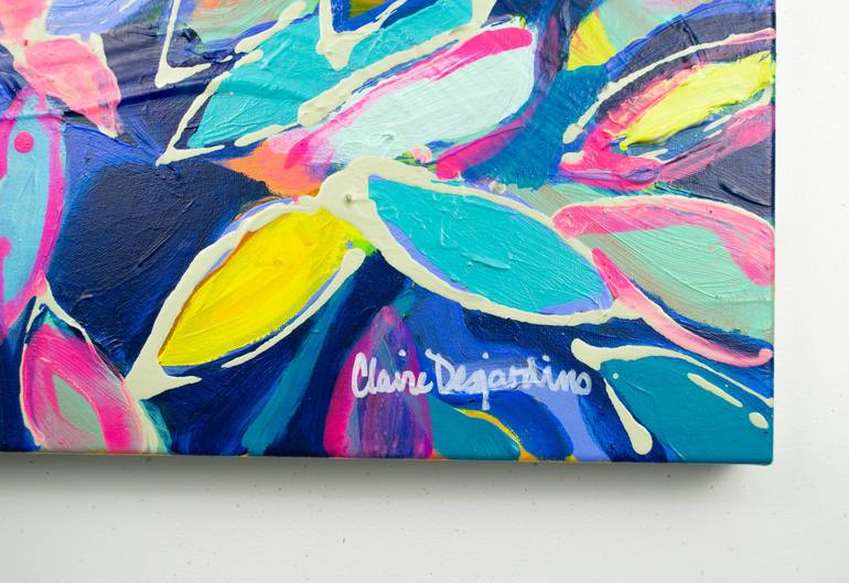 Original Abstract Painting by Claire Desjardins