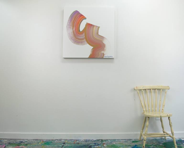 Original Abstract Expressionism Abstract Painting by Claire Desjardins