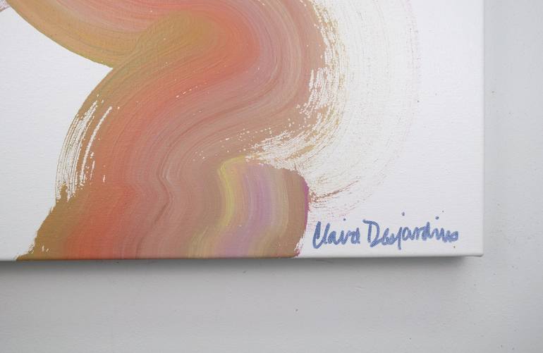 Original Abstract Expressionism Abstract Painting by Claire Desjardins