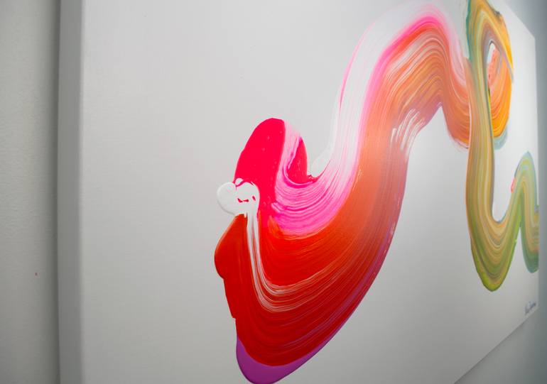 Original Abstract Expressionism Abstract Painting by Claire Desjardins