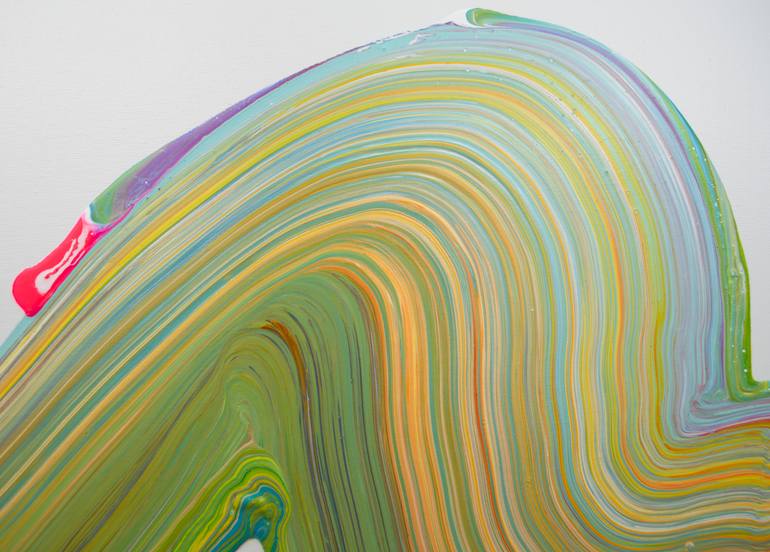 Original Abstract Expressionism Abstract Painting by Claire Desjardins