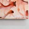 Abstract painting by Claire Desjardins - signature