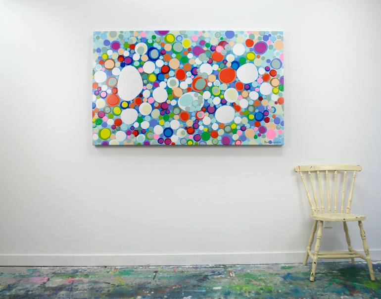 Original Abstract Painting by Claire Desjardins