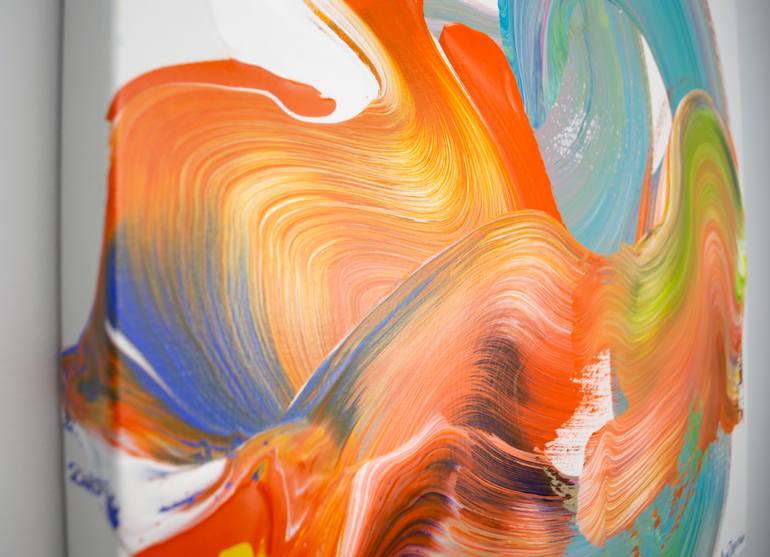 Original Abstract Expressionism Abstract Painting by Claire Desjardins