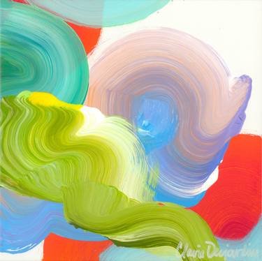 Original Abstract Paintings by Claire Desjardins