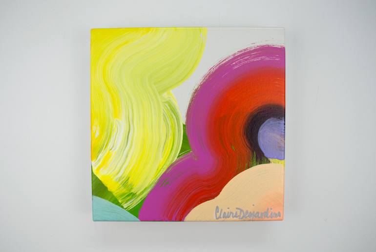 Original Abstract Expressionism Abstract Painting by Claire Desjardins