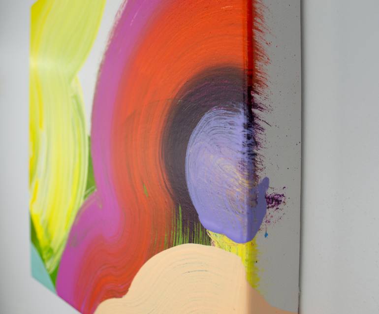 Original Abstract Expressionism Abstract Painting by Claire Desjardins