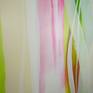 Abstract painting by Claire Desjardins - from the left