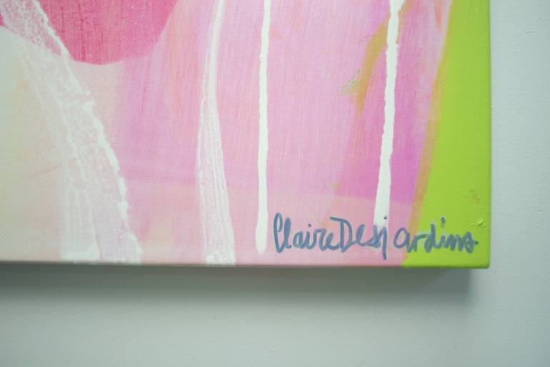 Original Abstract Expressionism Abstract Painting by Claire Desjardins