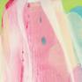 Abstract painting by Claire Desjardins - detail