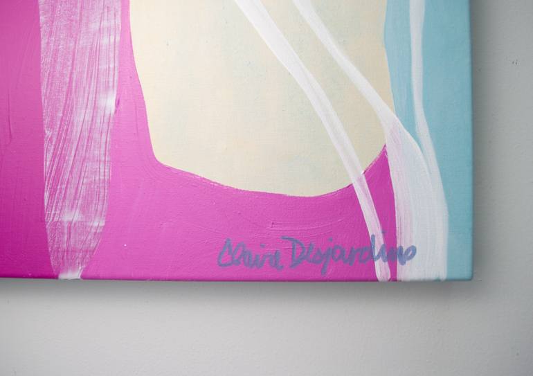 Original Abstract Expressionism Abstract Painting by Claire Desjardins