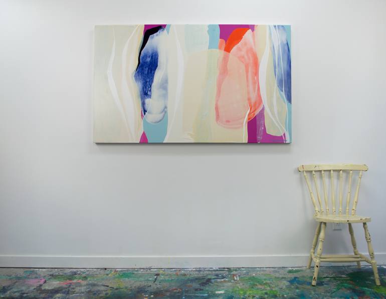 Original Abstract Expressionism Abstract Painting by Claire Desjardins