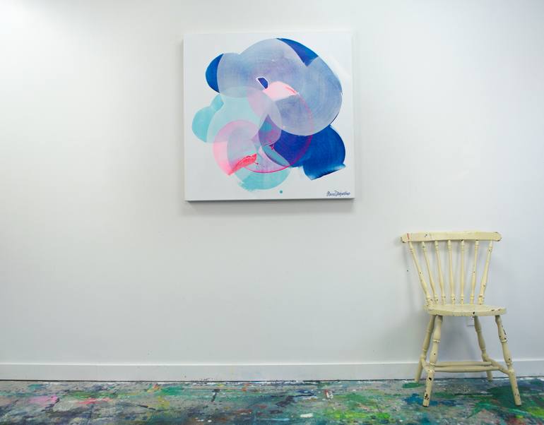 Original Abstract Expressionism Abstract Painting by Claire Desjardins