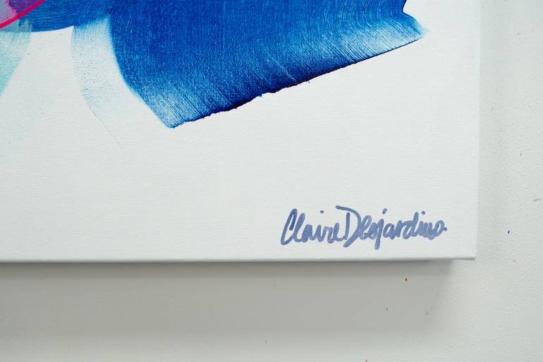 Original Abstract Expressionism Abstract Painting by Claire Desjardins