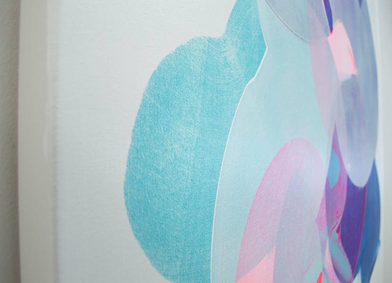 Original Abstract Expressionism Abstract Painting by Claire Desjardins