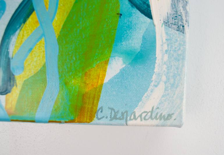 Original Abstract Expressionism Abstract Painting by Claire Desjardins