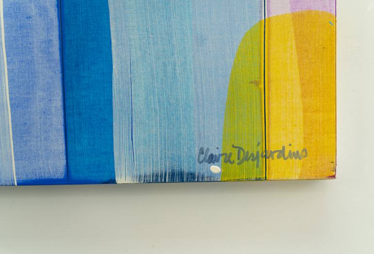 Original Abstract Expressionism Abstract Painting by Claire Desjardins