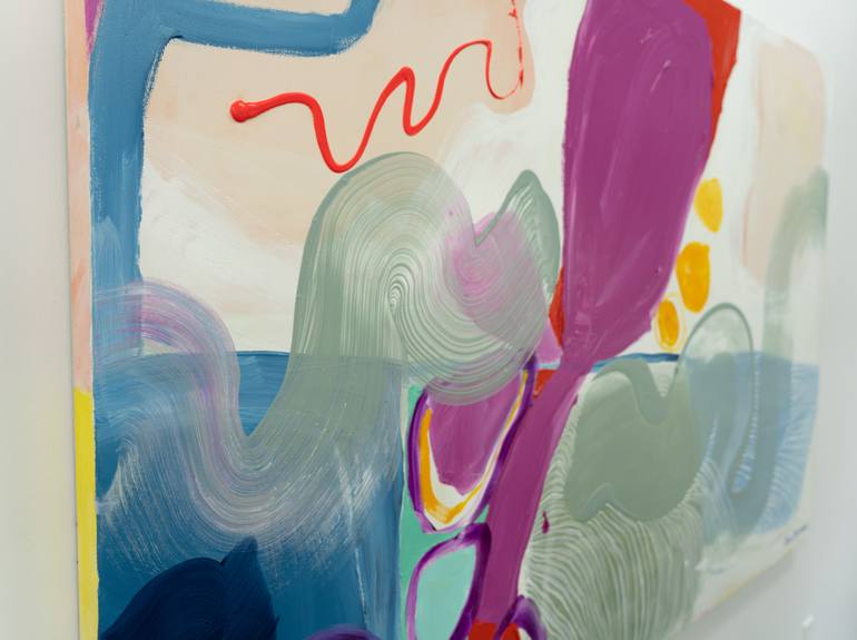Original Abstract Expressionism Abstract Painting by Claire Desjardins
