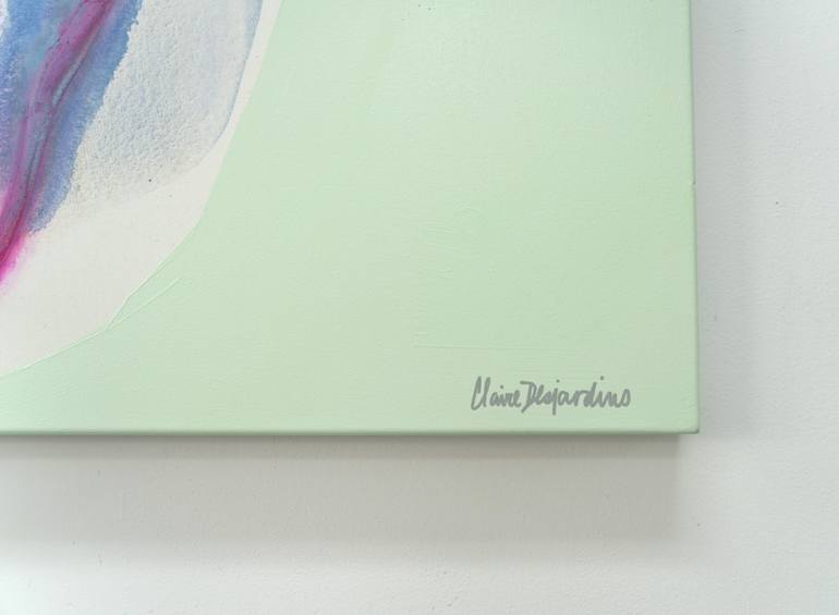 Original Abstract Expressionism Abstract Painting by Claire Desjardins